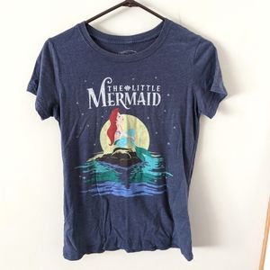 Disney Parks Little Mermaid, Large, Women's fit, navy blue, Tshirt, Ariel